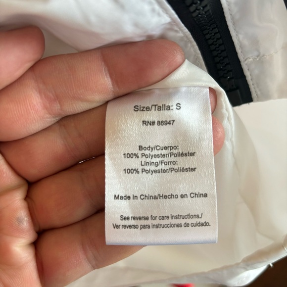 Polaroid Super Color Hoodie Windbreaker Full Zip Jacket Womens Small *NOTE - Picture 6 of 10